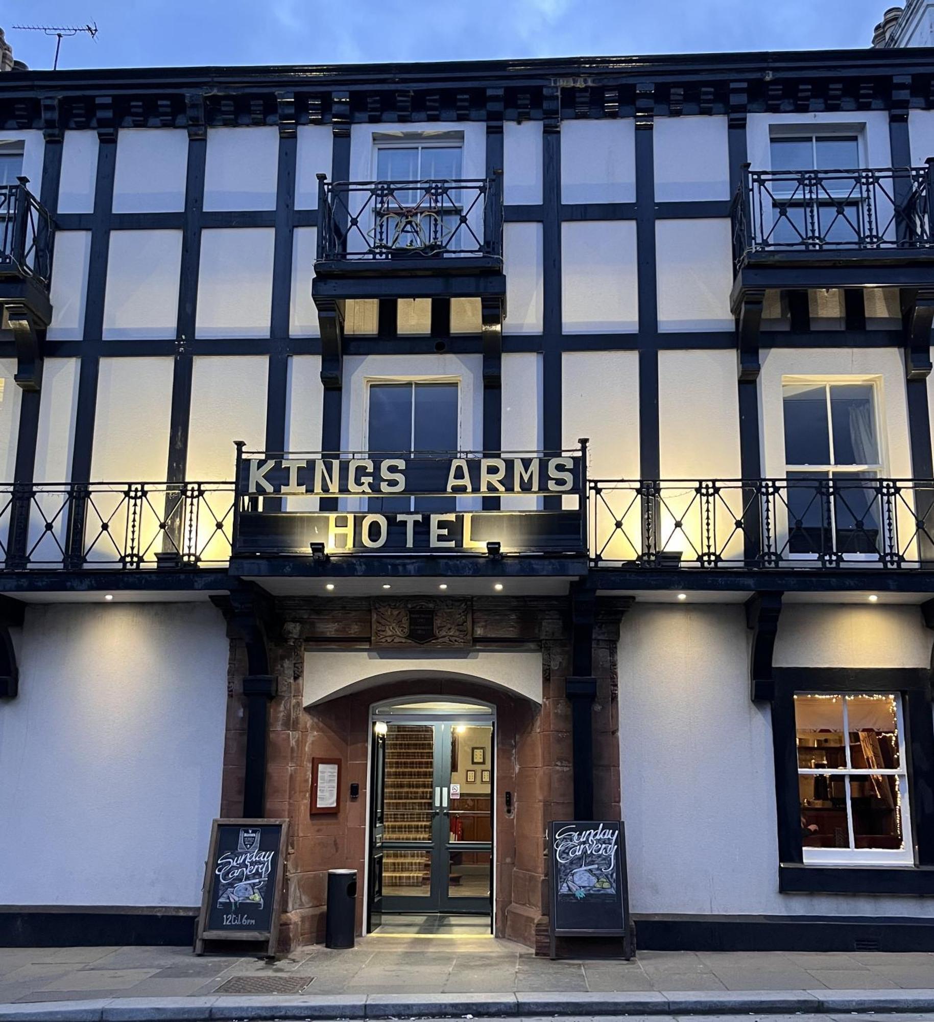 Kings Arms Hotel Lockerbie Exterior photo