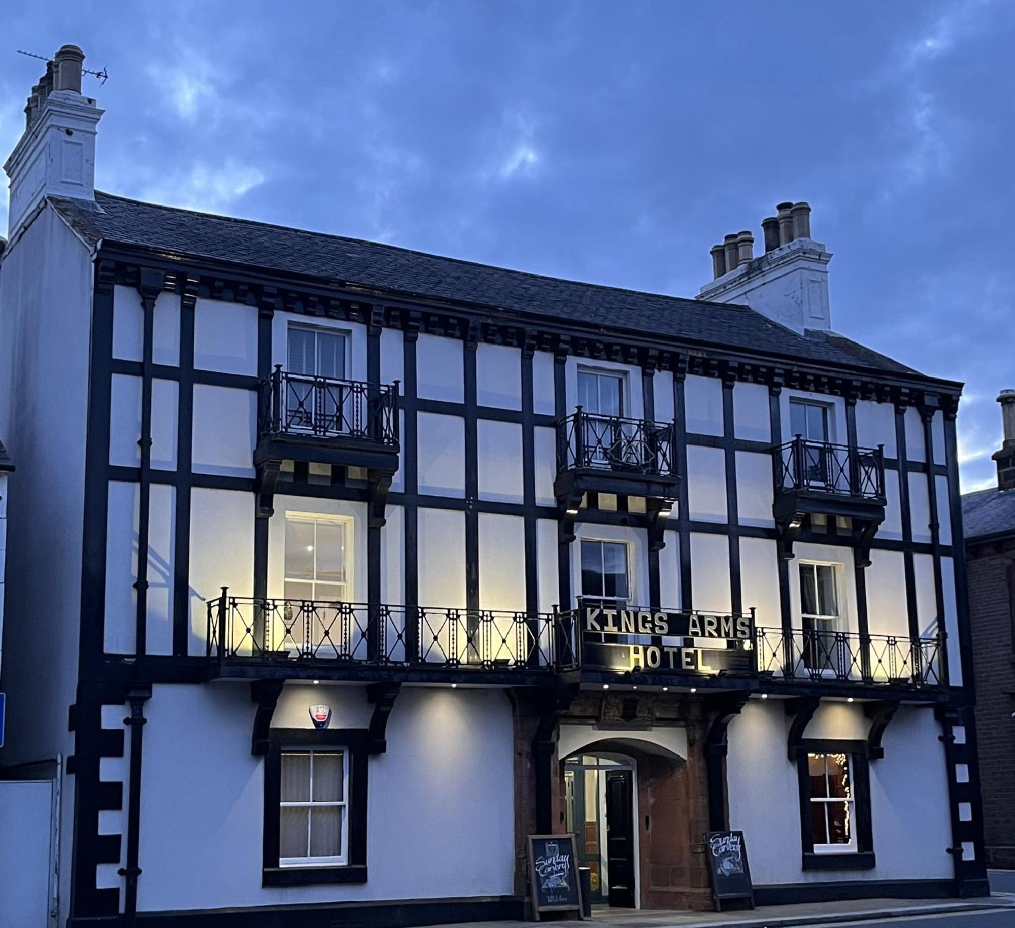 Kings Arms Hotel Lockerbie Exterior photo